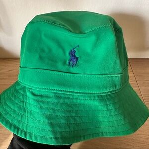 Ralph Lauren Green Bucket Hat - L/XL